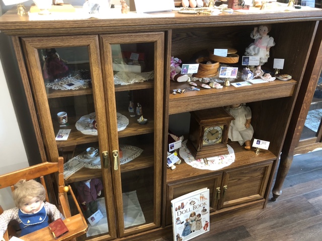 wood display cabinet
